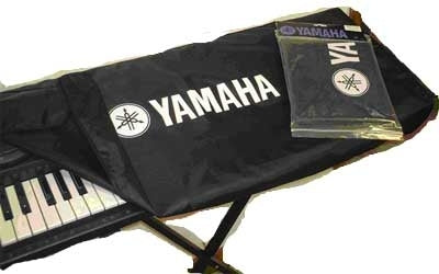 Yamaha Keyboard Dust Cover (White Logo) — Piano Covers Online Ltd